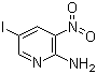 structure of CAS# 25391-57-5, 2-Amino-3-nitro-5-iodopyridine