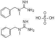 CAS # 2551-64-6, N-Benzyl-N-methylguanidine hemisulfate