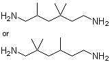 三甲基己二胺分子结构 (CAS 25513-64-8)
