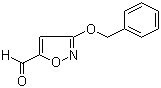 structure of CAS# 2552-53-6, 3-苄氧基异恶唑-5-甲醛