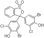 structure of CAS# 2553-71-1, 溴氯酚蓝