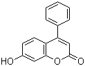 structure of CAS# 2555-30-8, 7-羟基-4-苯基香豆素