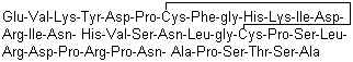 树眼镜蛇利尿钠肽分子结构 (CAS 255721-52-9)