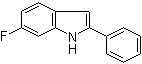 structure of CAS# 255724-72-2, 6-氟-2-苯基-1H-吲哚