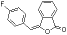 CAS # 2558-18-1, 3-[(4-Fluorophenyl)methylene]phthalide, (3E)-3-[(4-Fluorophenyl)methylidene]-2-benzofuran-1-one