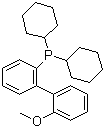 2-二环己基膦-2'-甲氧基联苯分子结构 (CAS 255835-82-6)