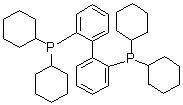 1,1'-联苯-2,2'-二基双(二环己基膦)分子结构 (CAS 255897-36-0)