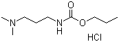 霜霉威盐酸盐分子结构 (CAS 25606-41-1)