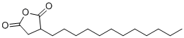 十二烷基琥珀酸酐分子结构 (CAS 2561-85-5)