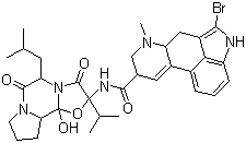 CAS # 25614-03-3, Bromocriptine, (5'a)-2-Bromo-12'-hydroxy-2'-(1-methylethyl)-5'-(2-methylpropyl)-ergotaman-3',6',18-trione