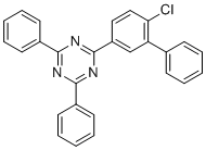 CAS 登录号：2569798-24-7, 2-(6-氯-[1,1'-联苯]-3-基)-4,6-二苯基-1,3,5-三嗪
