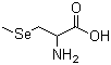 CAS 登录号：2574-71-2, 3-(甲基硒)丙氨酸, 2-氨基-3-甲基硒丙酸