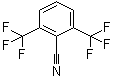 2,6-双(三氟甲基)苯腈分子结构 (CAS 25753-25-7)