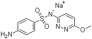 structure of CAS# 2577-32-4, 长效磺胺钠