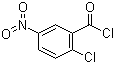 structure of CAS# 25784-91-2, 2-氯-5-硝基苯甲酰氯