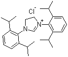structure of CAS# 258278-25-0, 1,3-Bis(2,6-diisopropylphenyl)imidazolidinium choride