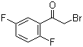 structure of CAS# 258513-41-6, 2,5-Difluorophenacyl bromide