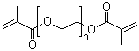 structure of CAS# 25852-49-7, 聚丙二醇二甲基丙烯酸酯