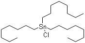 structure of CAS# 2587-76-0, 三辛基氯化锡