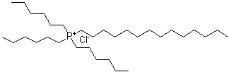 三己基十四烷基氯化鏻分子结构 (CAS 258864-54-9)