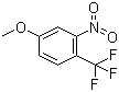 4-甲氧基-2-硝基三氟甲苯分子结构 (CAS 25889-37-6)