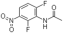 structure of CAS# 25892-08-4, N-(2,6-二氟-3-硝基)乙酰苯胺