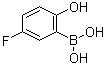 5-氟-2-羟基苯基硼酸分子结构 (CAS 259209-20-6)