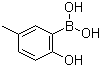 2-羟基-5-甲基苯硼酸分子结构 (CAS 259209-21-7)