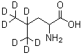 4-(三氘甲基)正缬氨酸-4,5,5,5-d<sub>4</sub>分子结构 (CAS 259225-40-6)