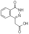 structure of CAS# 25947-11-9, 3,4-二氢-4-氧代酞嗪-1-乙酸