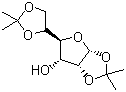 structure of CAS# 2595-05-3, 1,2:5,6-二异亚丙基-alpha-D-异呋喃糖