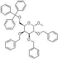 CAS # 2595-06-4, Methyl 2,3,4-tris-O-(phenylmethyl)-6-O-(triphenylmethyl)-alpha-D-galactopyranoside