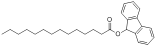 十四烷酸9H-芴-9-基酯分子结构 (CAS 2595050-21-6)