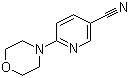 structure of CAS# 259683-28-8, 6-(吗啉-4-基)吡啶-3-甲腈