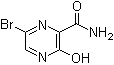6-溴-3-羟基吡嗪-2-甲酰胺分子结构 (CAS 259793-88-9)