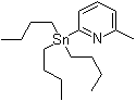 structure of CAS# 259807-95-9, 2-甲基-6-(三丁基锡烷基)吡啶