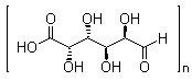 半乳糖醛酸聚合物分子结构 (CAS 25990-10-7)