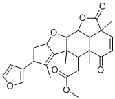 structure of CAS# 25990-37-8, 印苦楝内酯