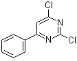 structure of CAS# 26032-72-4, 2,4-二氯-6-苯基嘧啶