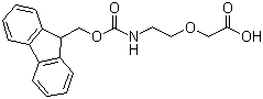 structure of CAS# 260367-12-2, Fmoc-5-氨基-3-氧杂戊酸