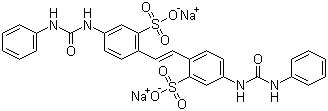 荧光增白剂 30 (钠盐)分子结构 (CAS 2606-93-1)