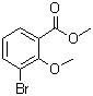 structure of CAS# 260806-90-4, 3-溴-2-甲氧基苯甲酸甲酯
