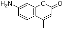 7-氨基-4-甲基香豆素分子结构 (CAS 26093-31-2)