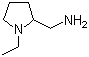 structure of CAS# 26116-12-1, N-乙基-2-氨甲基吡咯烷