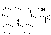 N-叔丁氧羰基-L-苯乙烯基丙氨酸二环己胺盐分子结构 (CAS 261165-04-2)