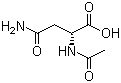 N2-乙酰-D-天冬酰胺分子结构 (CAS 26117-27-1)