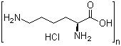 structure of CAS# 26124-78-7, L-Lysine hydrochloride homopolymer