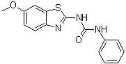 structure of CAS# 26130-02-9, 夫仑替唑