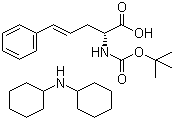 N-叔丁氧羰基-D-苯乙烯基丙氨酸二环己胺盐分子结构 (CAS 261380-19-2)