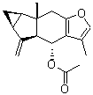 钓樟烯乙酸酯分子结构 (CAS 26146-28-1)